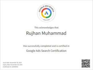 google ads certification