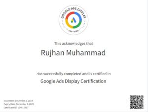 google display ads certification